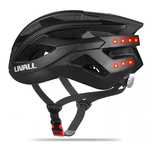 Kask Rowerowy z Kierunkowskazami LED i Pilotem USB L 56–61 cm