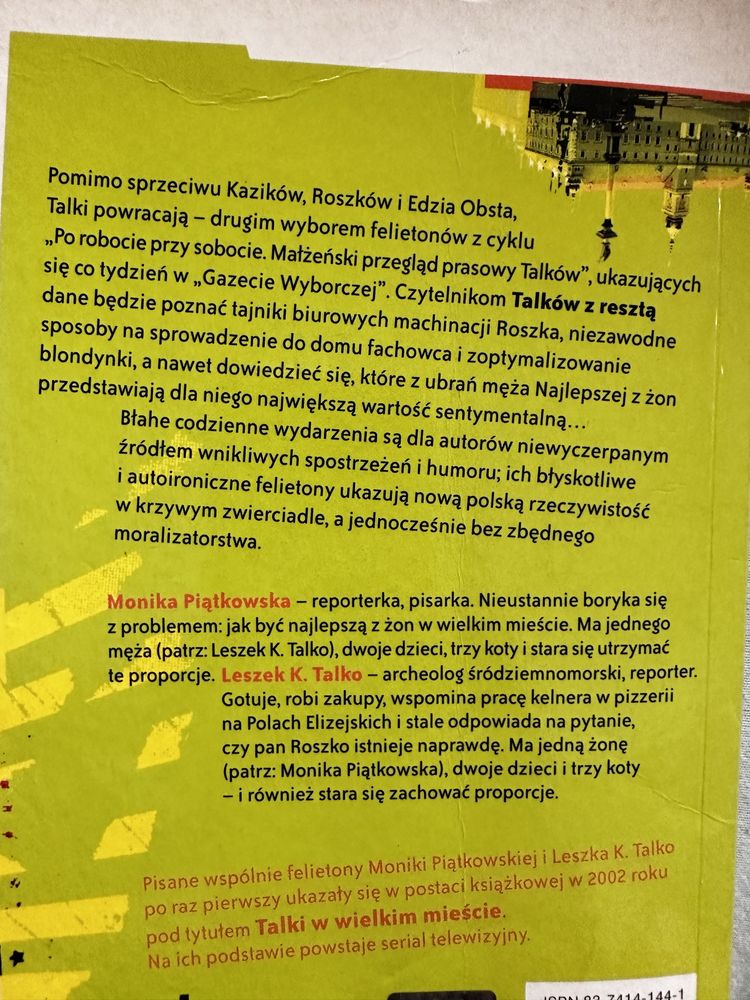 Talki z resztą. Monika Piątkowska Leszek K. Talko