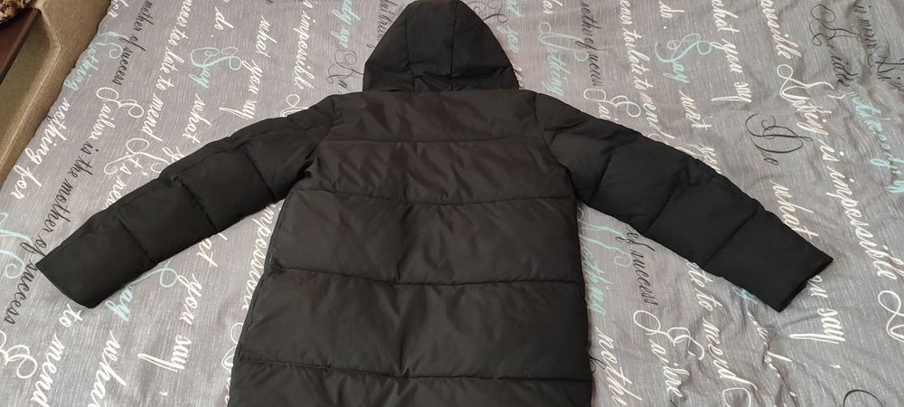 Чоловіча зимова куртка. Чорна