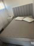 Cama casal com colchao e estrado