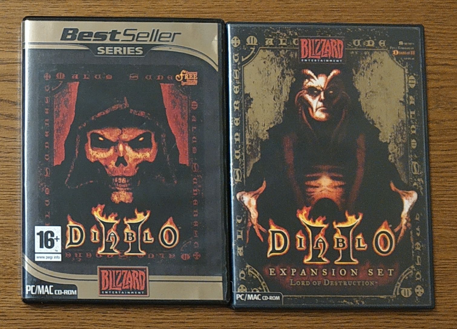 Diablo 2 i dodatek Lord od Destruction  Blizzard wersja English CD