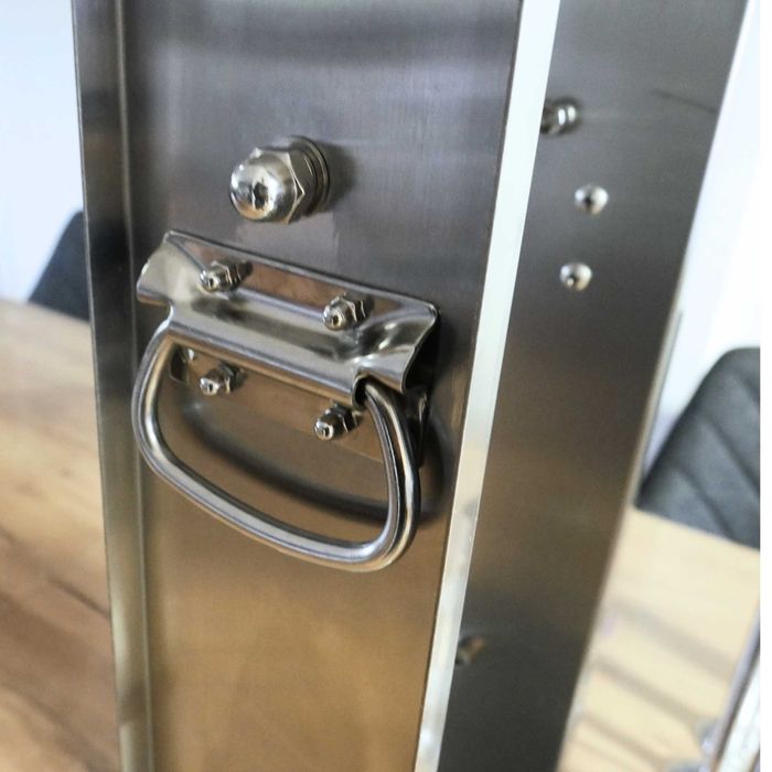 Nadziewarka do kiełbasy kiełbas maszynka pionowa 5L stabilna uszczelki