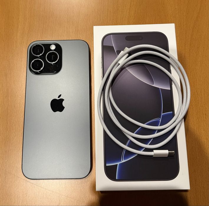 iPhone 16 Pro Max Preto 256gb