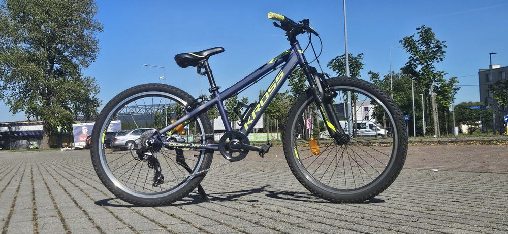 Rower Dziecięcy 24 cale Kross Dust Jr 1.0 rama 12 cali