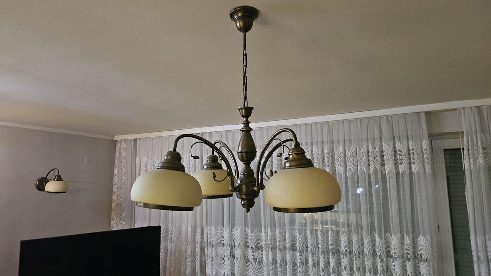 Lampa wisząca żyrandol kinkiet