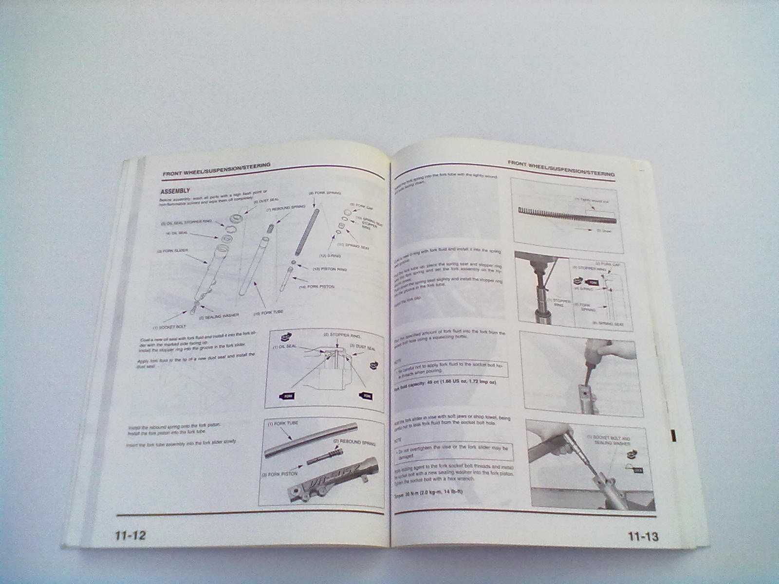 Manual Técnico Oficial Honda SFX 50S