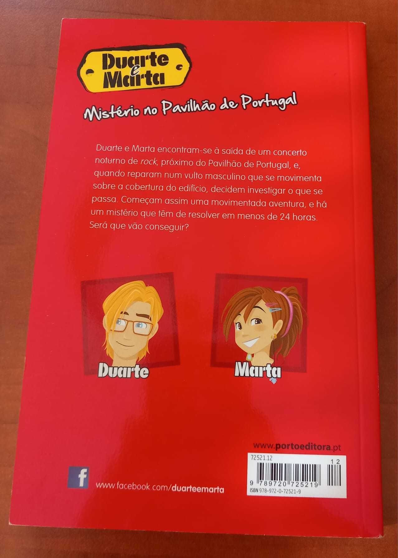 Livro: Mistério no Pavilhão de Portugal