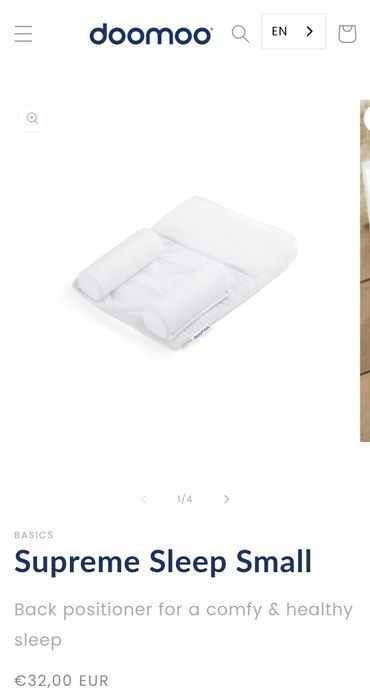 Almofada Doomoo Supreme Sleep Small