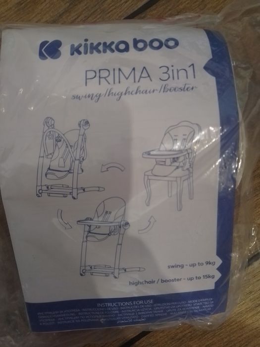 Стільчик для годування kikka boo 3 in 1