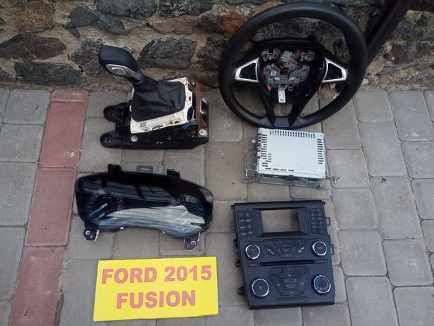 Руль панель приборов селектор АКПП Ford Fusion USA MK5 2015