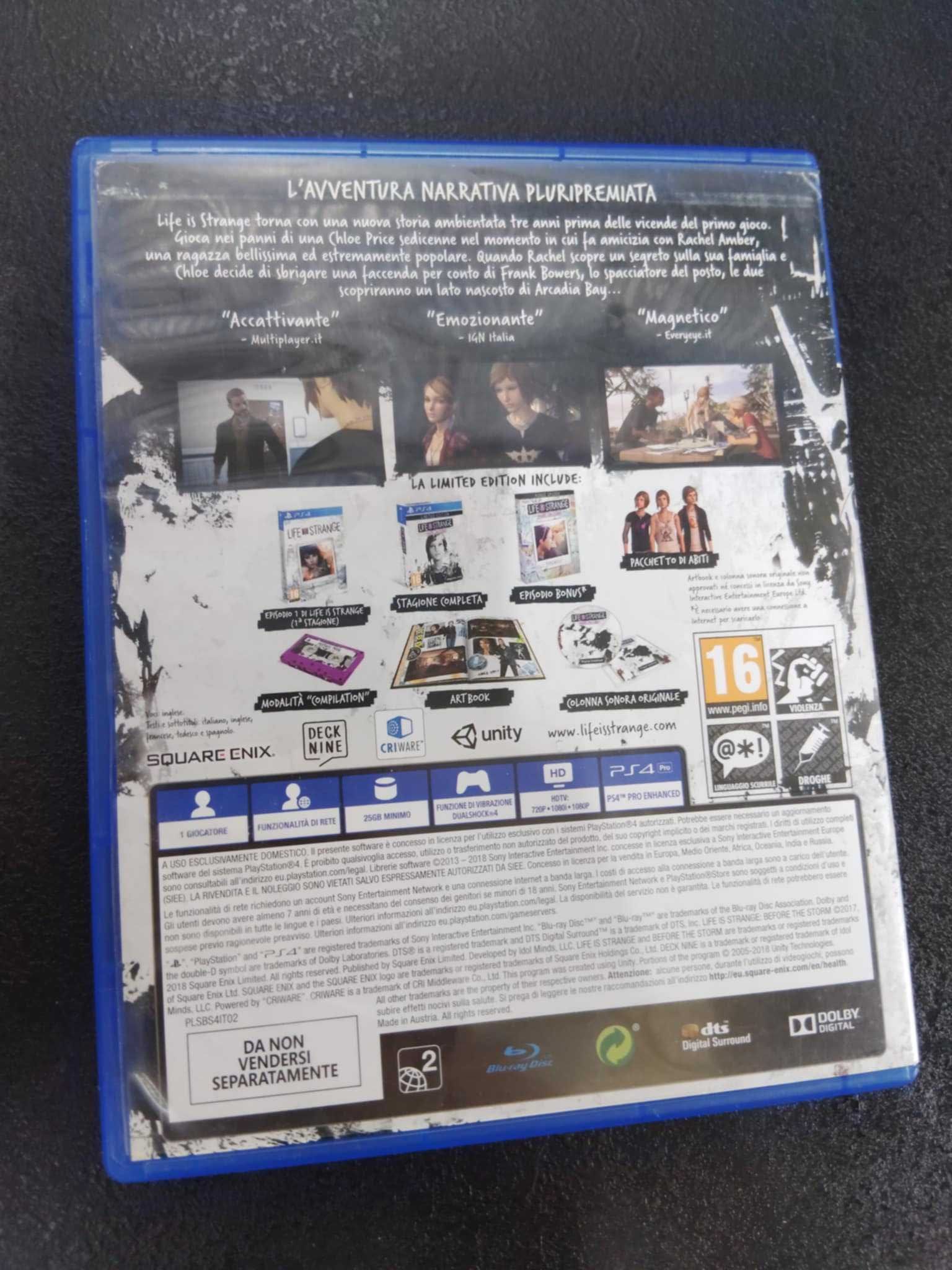 Life is Strange PS4 gra po Angielsku
