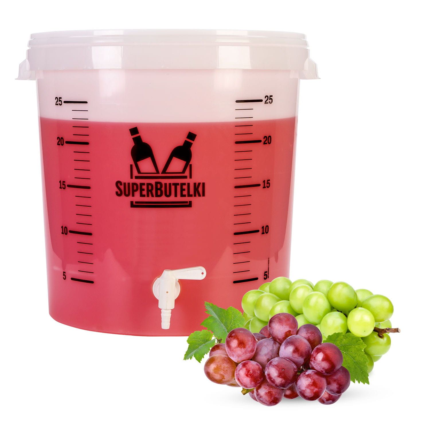 Pojemnik fermentacyjny - 30l - z kranikiem