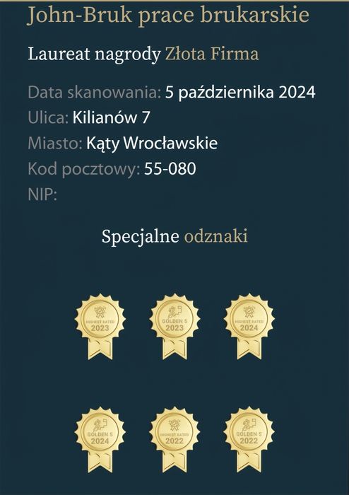 Brukarstwo/ukladanie kostki John-Bruk I Diament