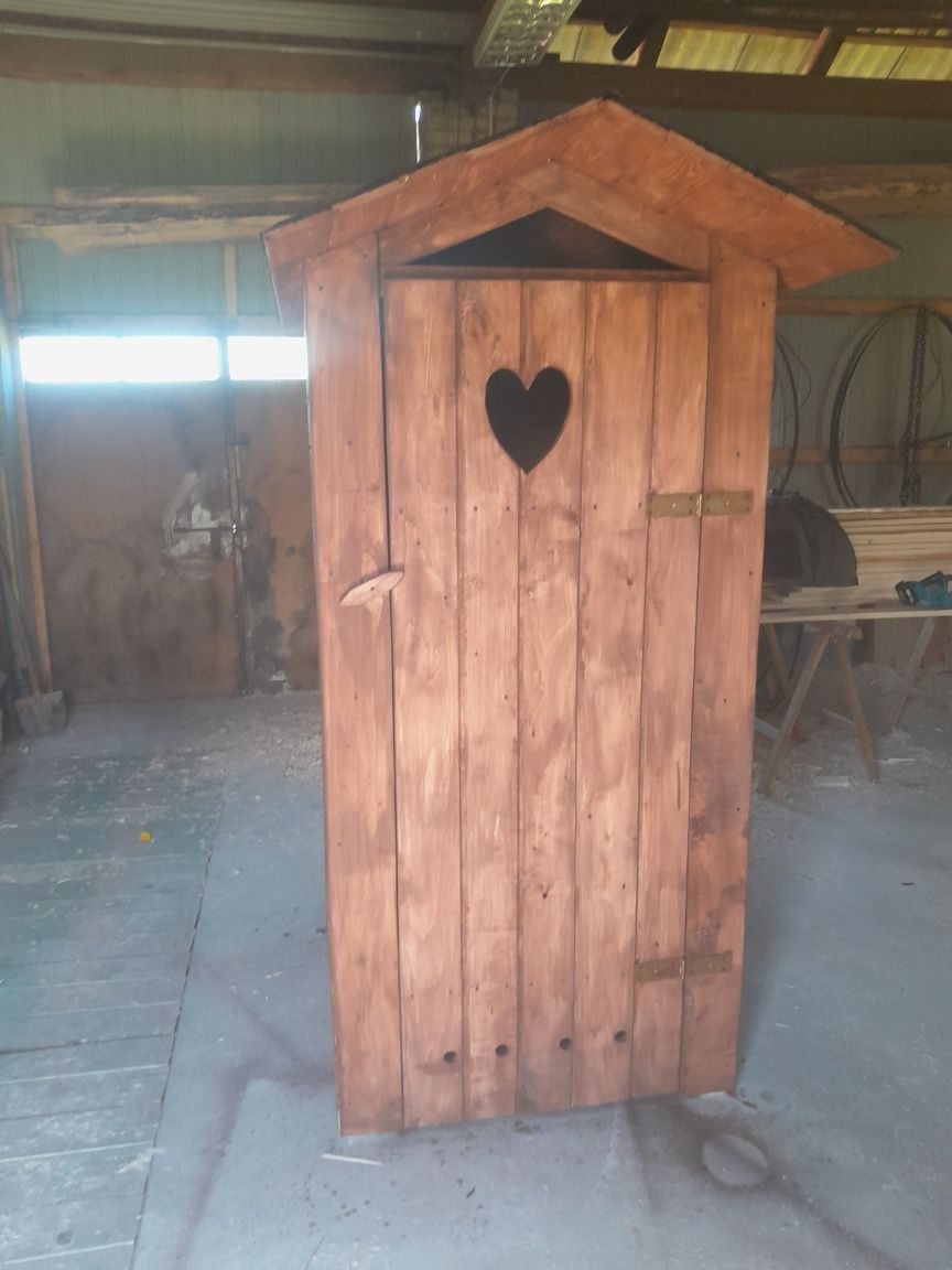 Wc drewniane kibelek