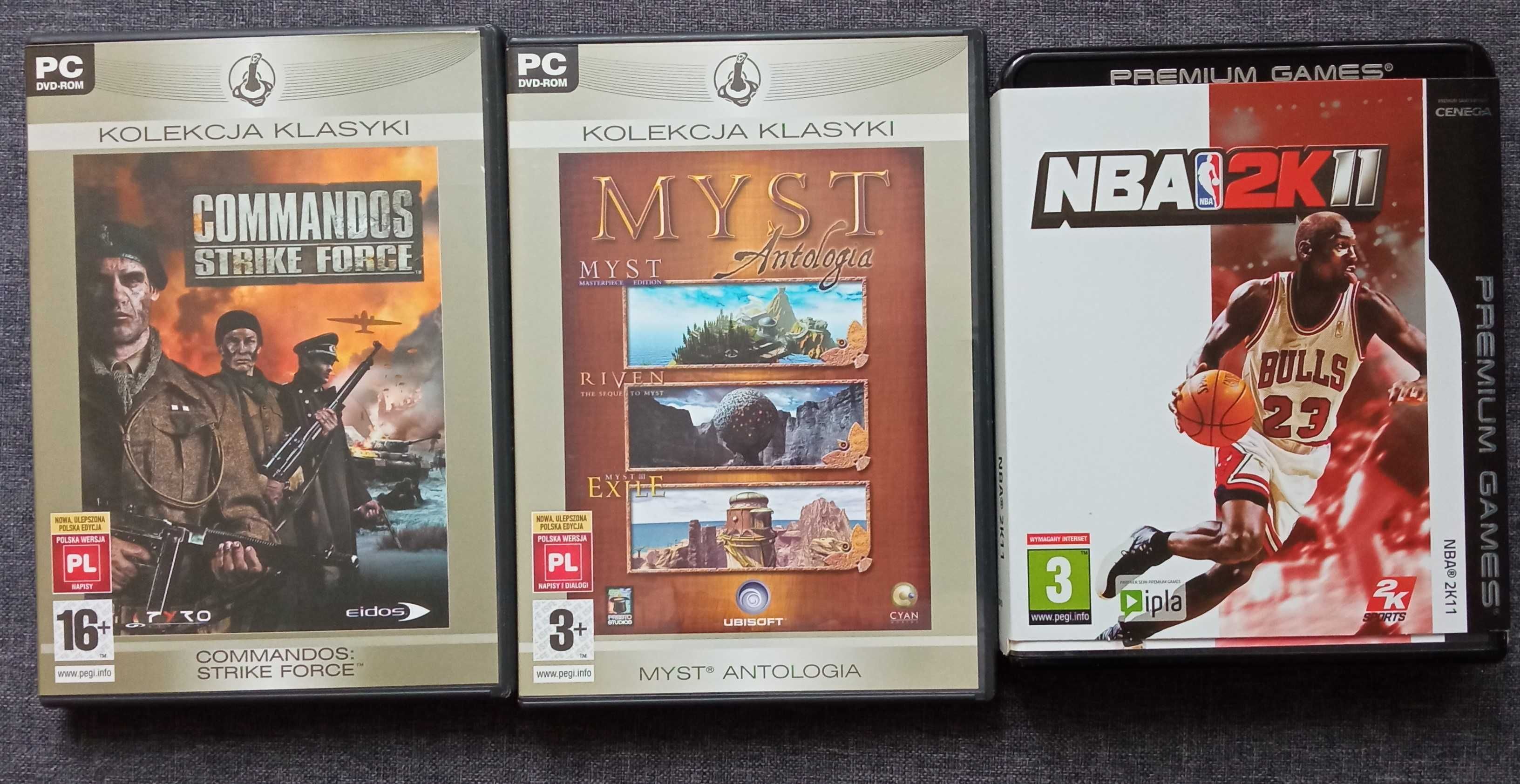 Gry PC Akcja/Symulatory/RPG/Przygodowe [zestaw]