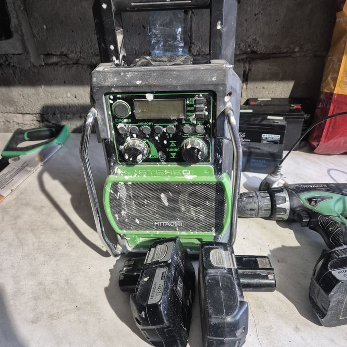 Hitachi makita metabo radio wkrętarka