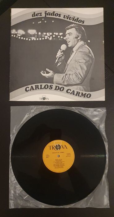 Vinil Clássico - Carlos do Carmo, Dez Fados Vividos