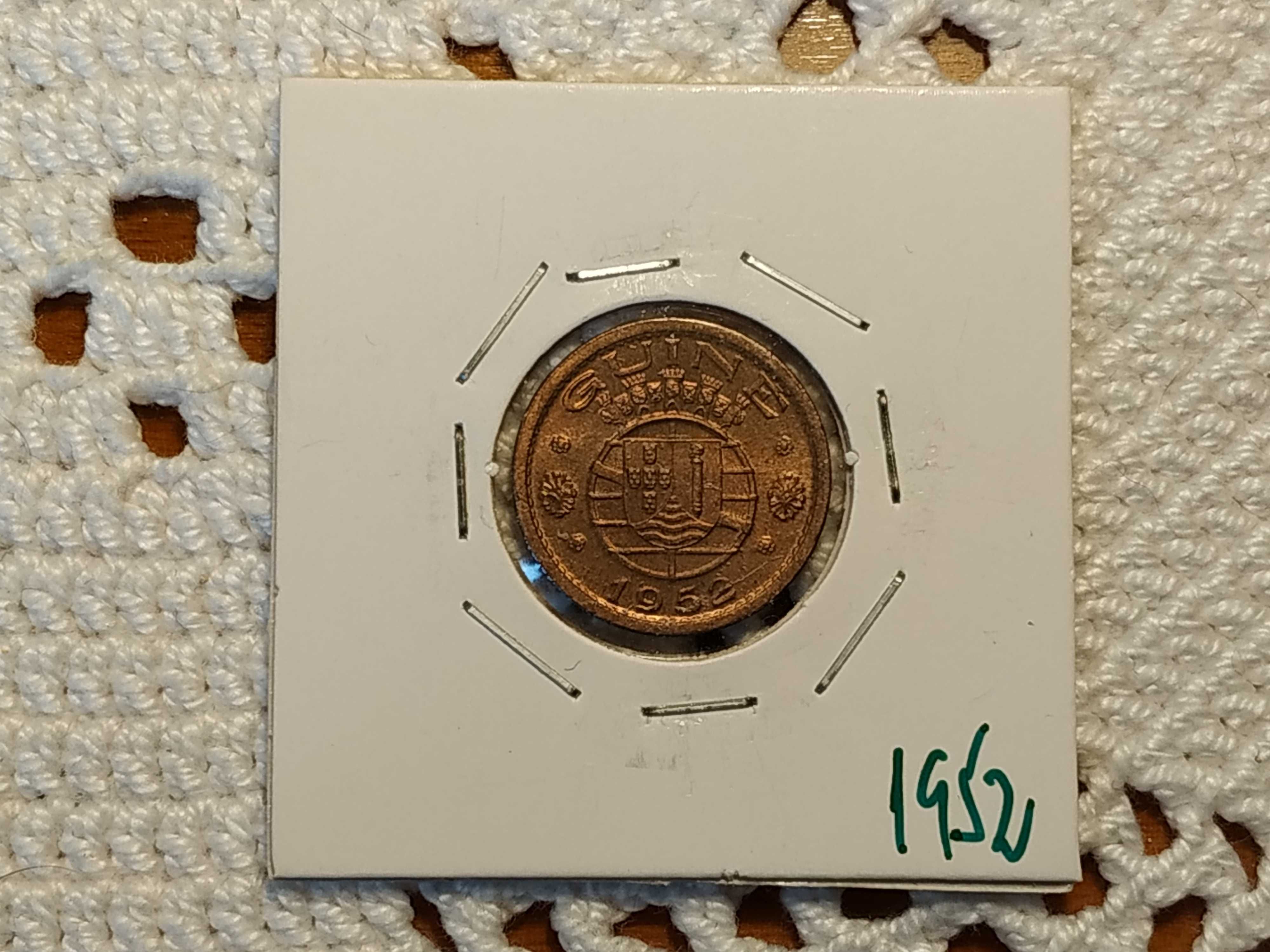 Guiné - moeda de 50 centavos de 1952