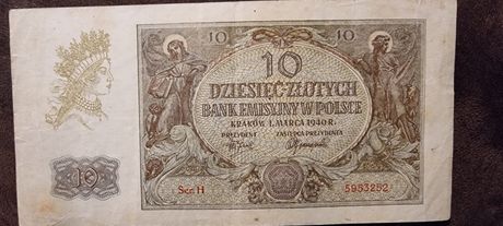 Banknot kolekcjonerski z 1940r.