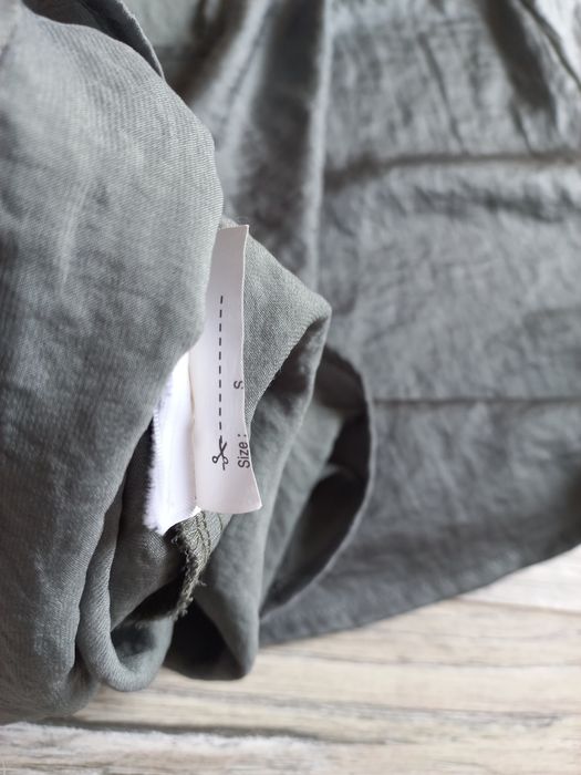 Damska koszulka na ramiączkach zielona rozm S