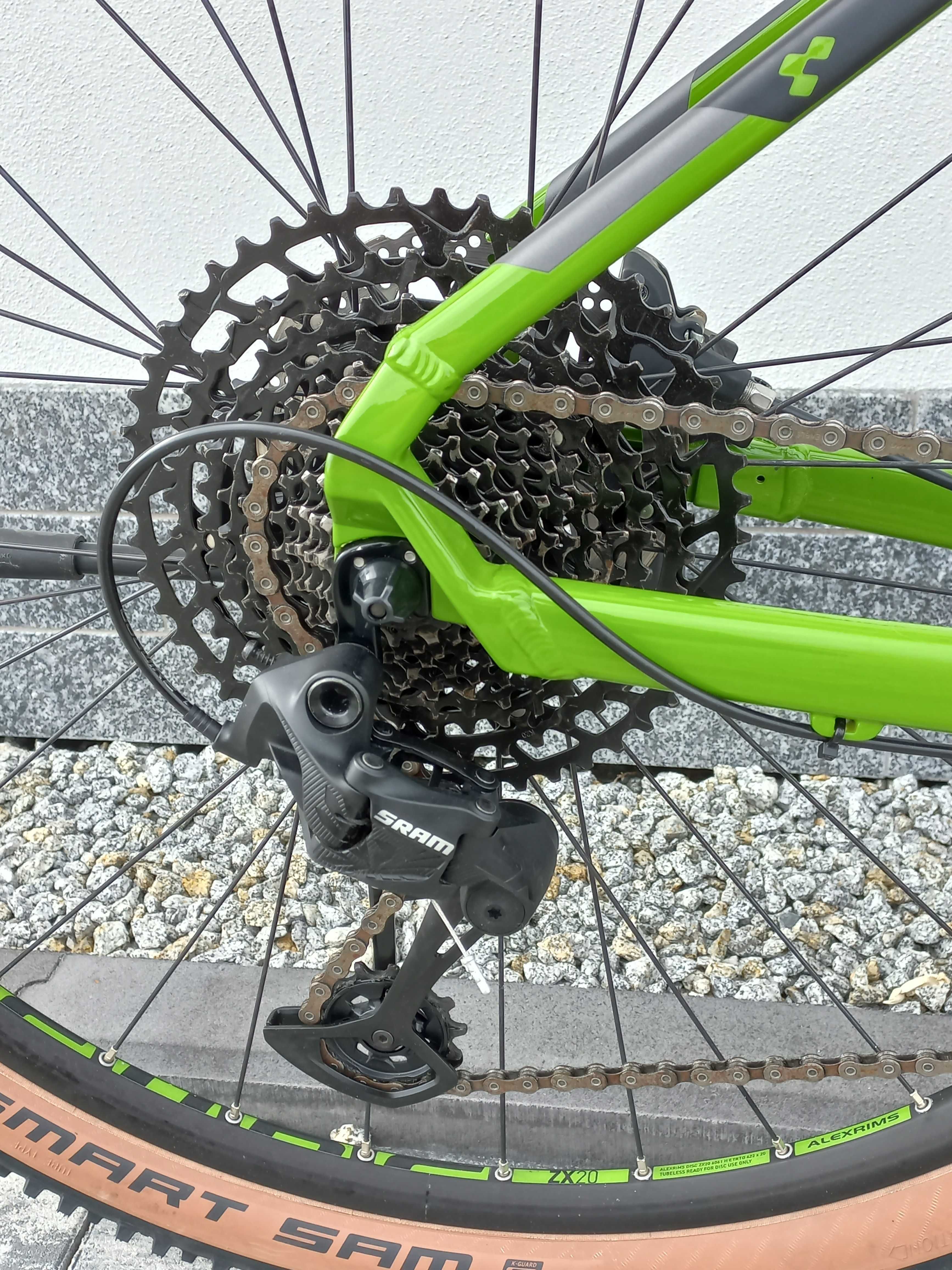 MTB * CUBE ANALOG * 17'' * SRAM SX 1x12 * Rock Shox * stan bdb !