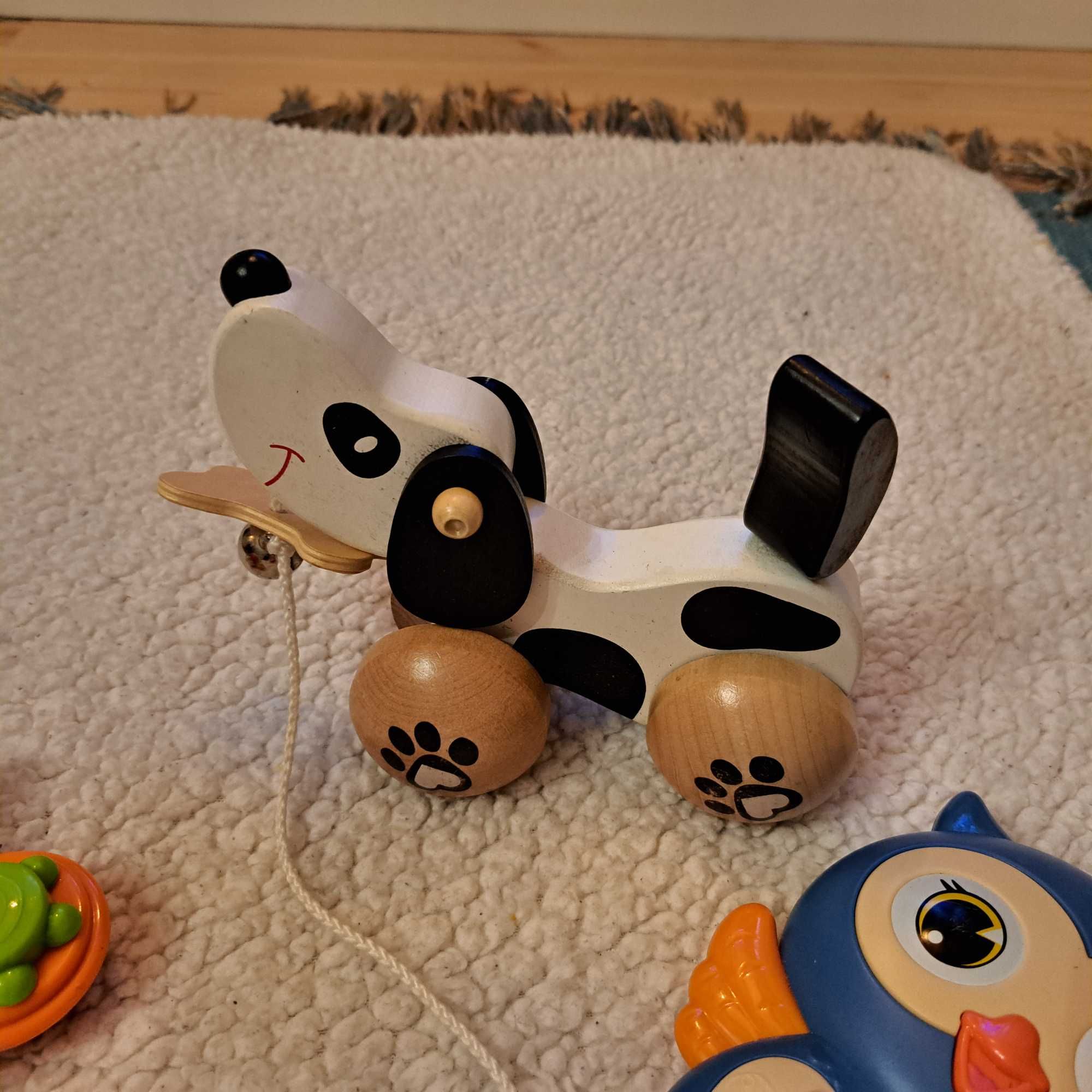 Zabawki dla dziewczynki interaktywna sowa piesek biedronka i samolot