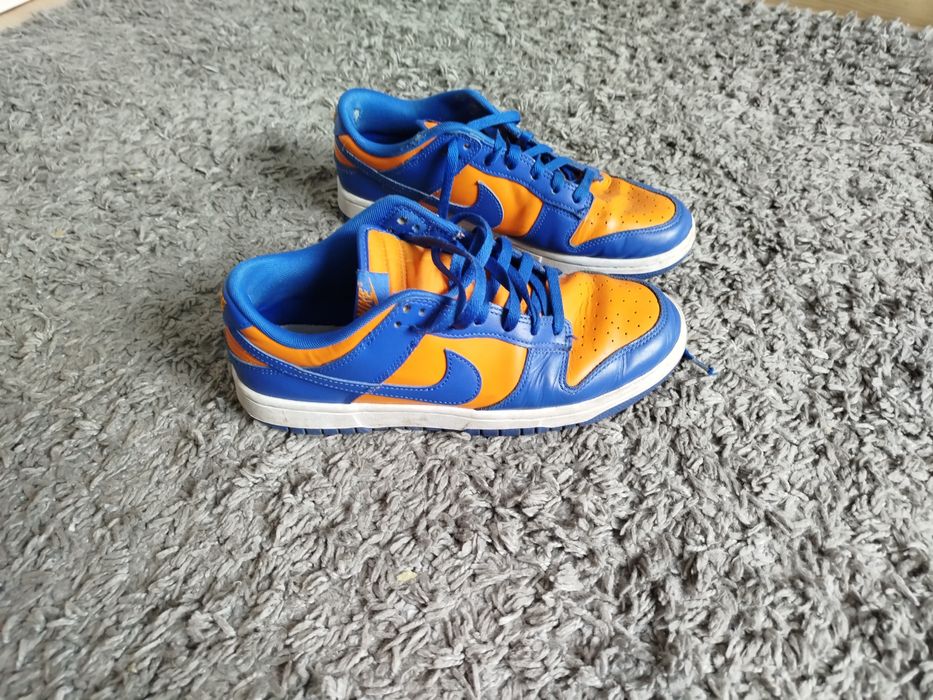 Nike dunk low pomarańczowo-niebieskie