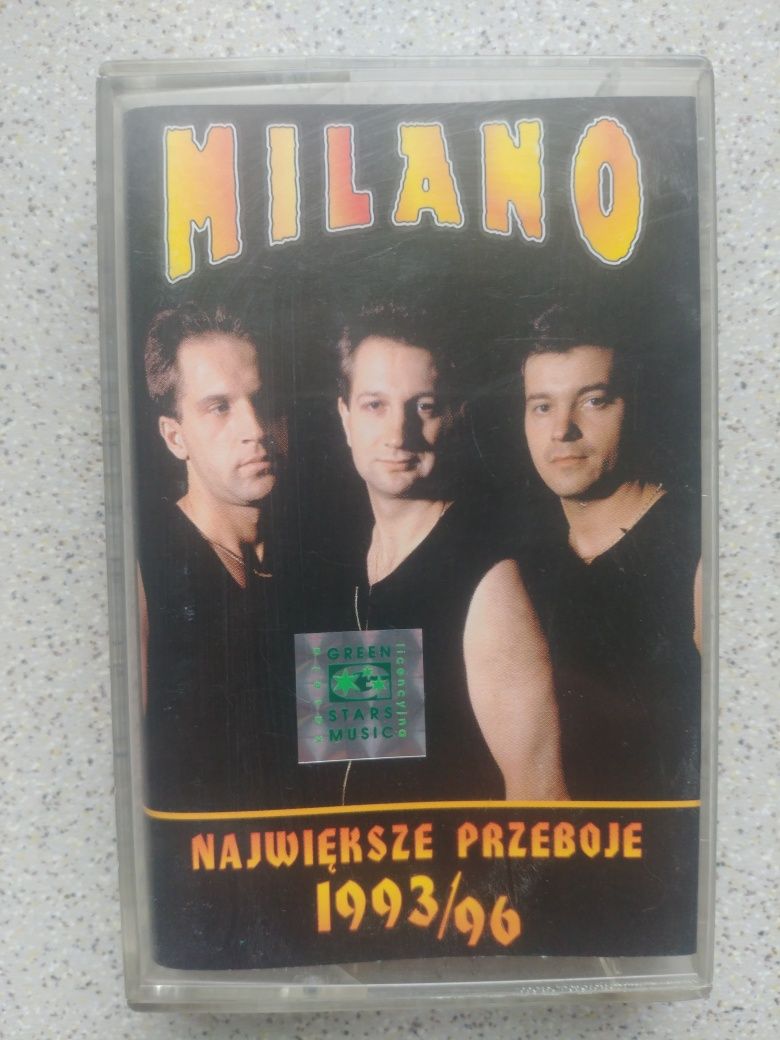 Milano-Największe przeboje 1993/96 kaseta magnetofonowa