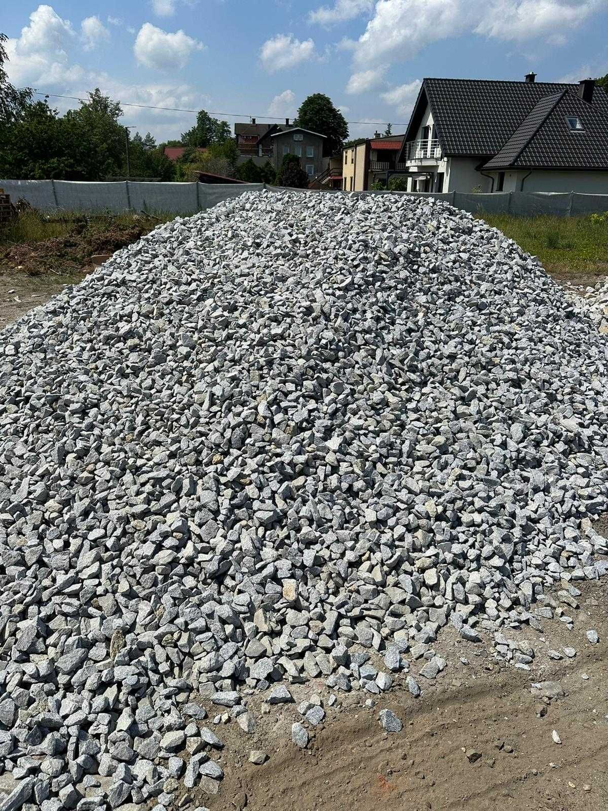 Kruszywo granitowe 0-31, 0-63, Tłuczeń, Mączka, Grys, Kliniec