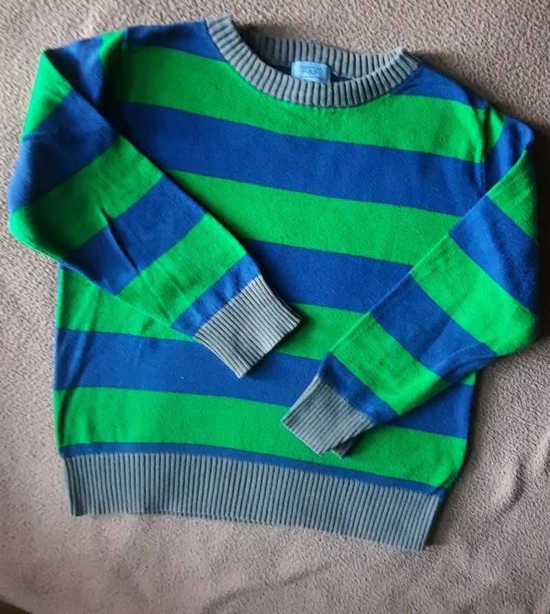 sweter chłopięcy x2 rozmiar 110