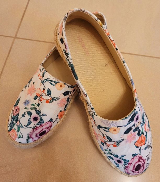 Espadryle kwiaty DeeZee