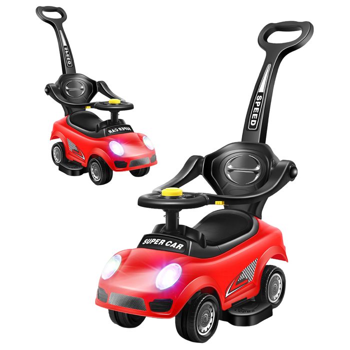 Jeździk pchacz 3w1 Auto LED DŹWIĘK
