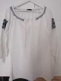 Bluzka bluzeczka Boho Cubus 36 S 8 bawełna biała