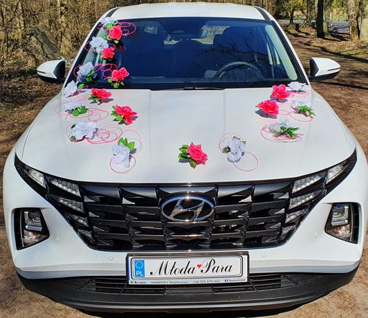 Auto do ślubu na wesele do wynajęcia Hyundai Tucson