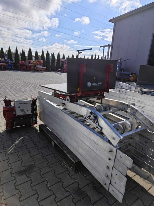Winda drabina dekarska LET UP 400V 12m wciągarka wyciąg nr.4
