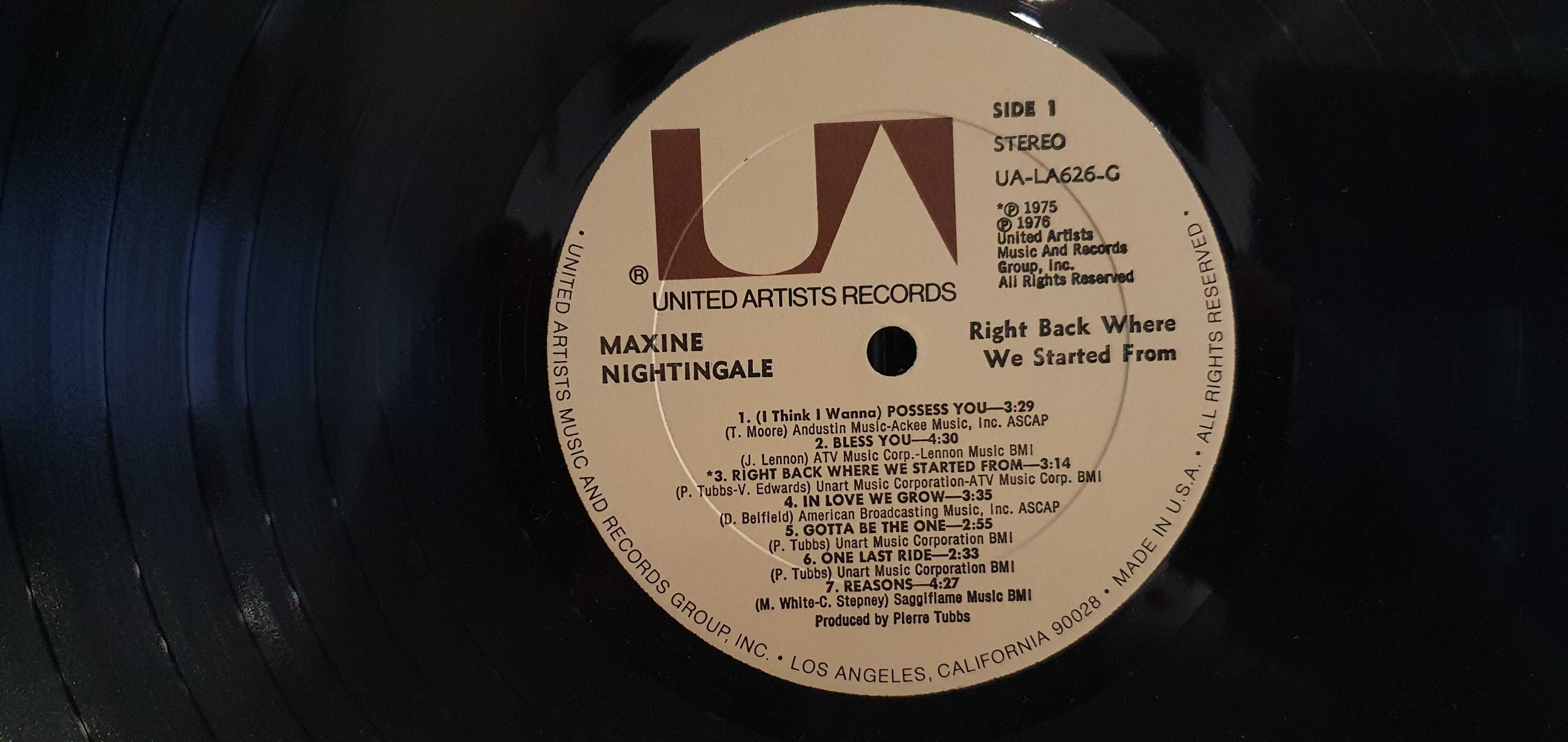 Maxine Nightingale – Right Back Where We Started From
