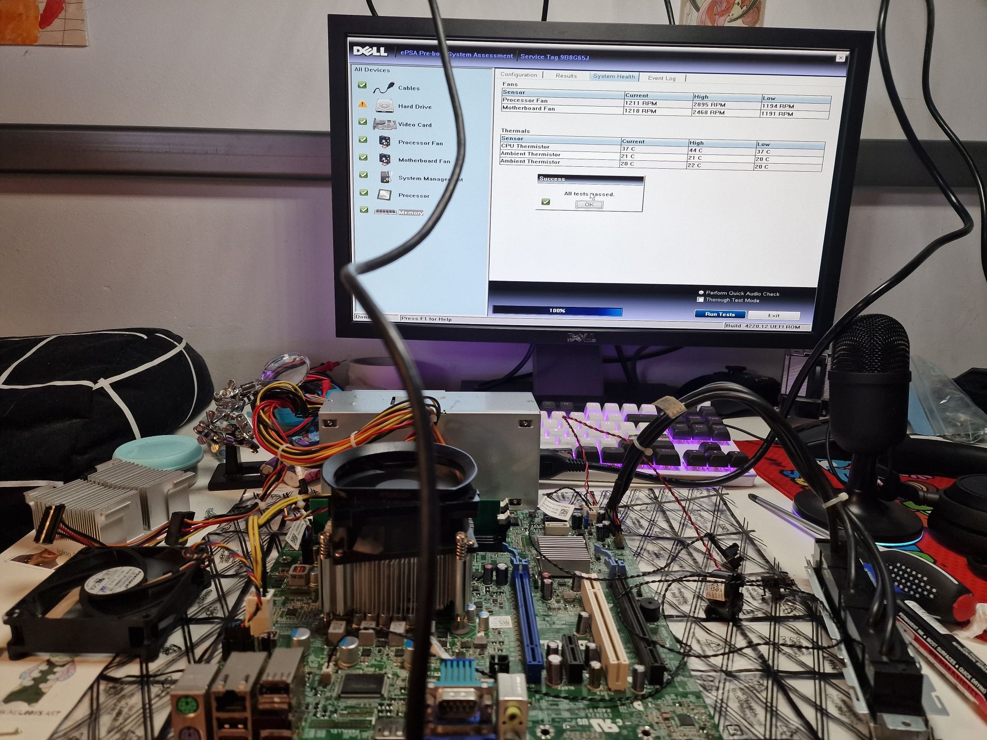 Płyta główna DELL Optiplex 790 z procesorem i 4gb ram