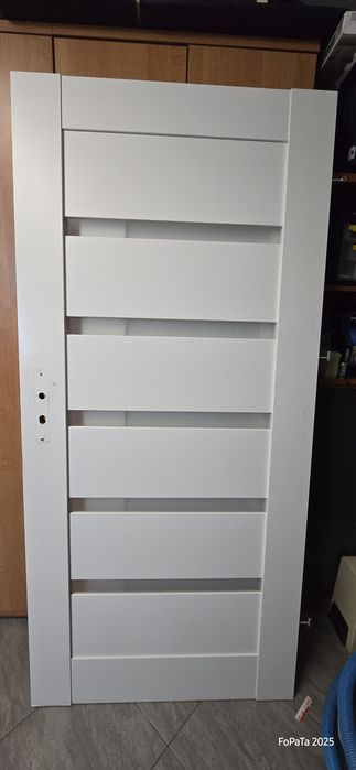 Drzwi wewnętrzne biale