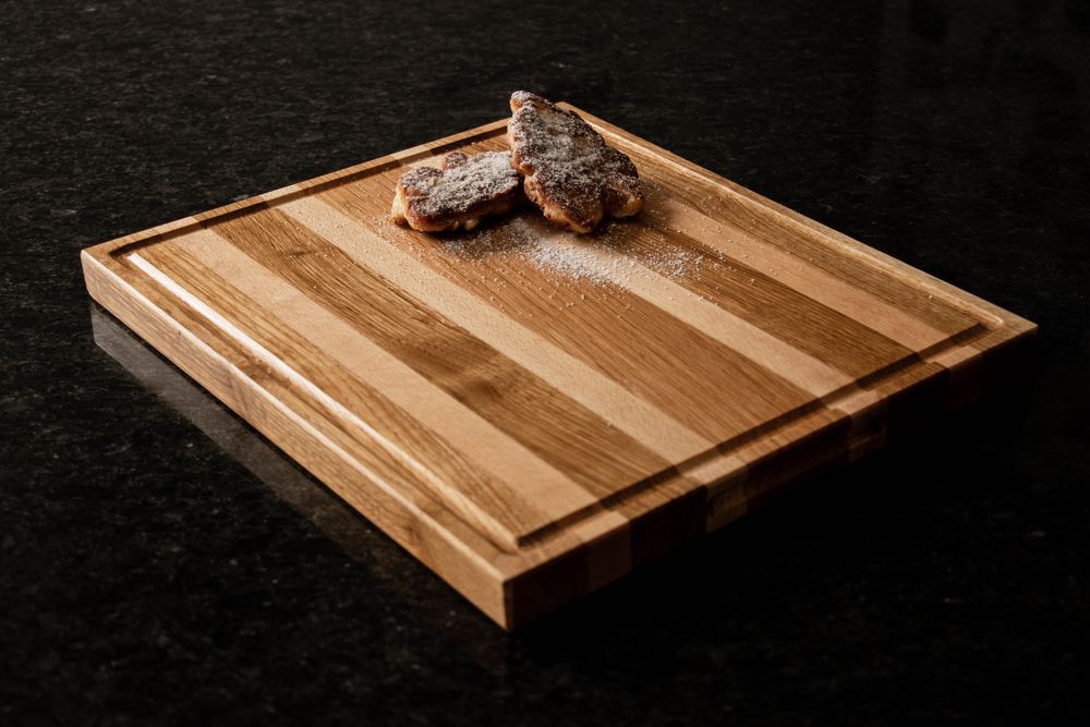 Deska do krojenia dębowo-bukowa idealna na wielkanoc!