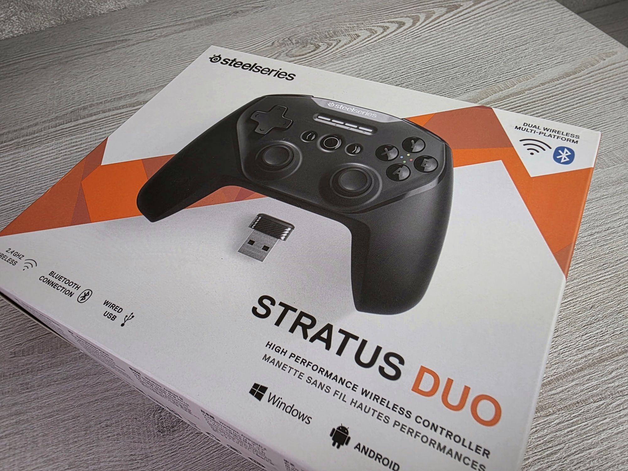 Бездротовий геймпад SteelSeries Stratus Duo (69075) для Android/PC/VR