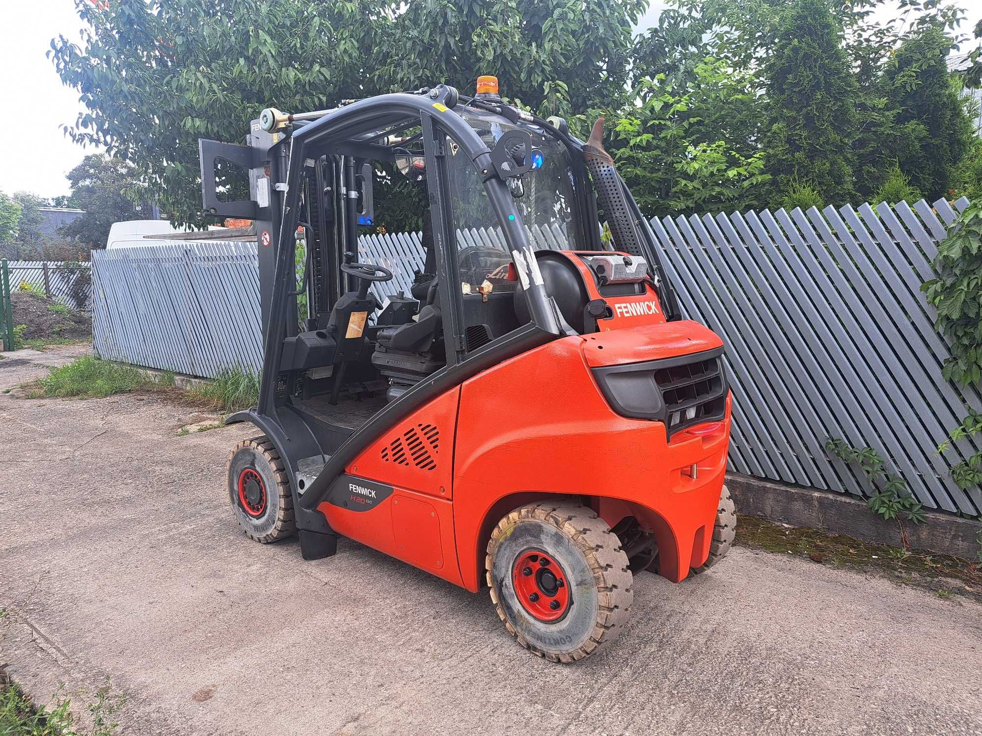 Wózek widłowy Linde H20/600 EVO Triplex 4 sekcje