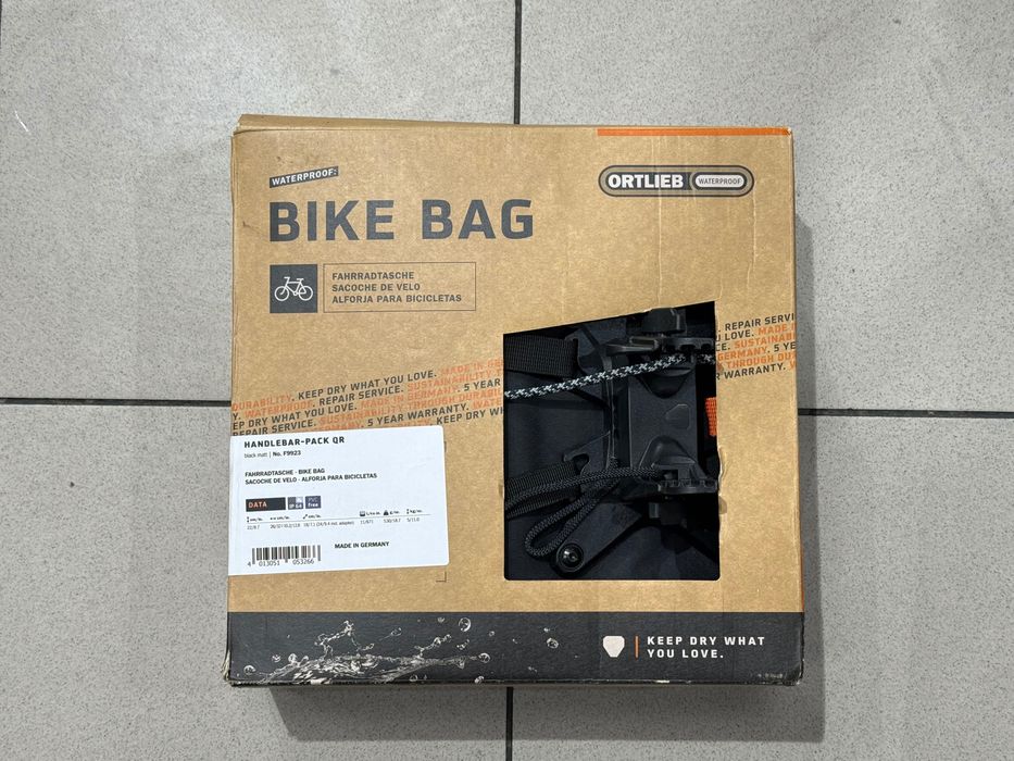 Torba Rowerowa na Kierownicę BikePacking Ortlieb Handlebar-Pack