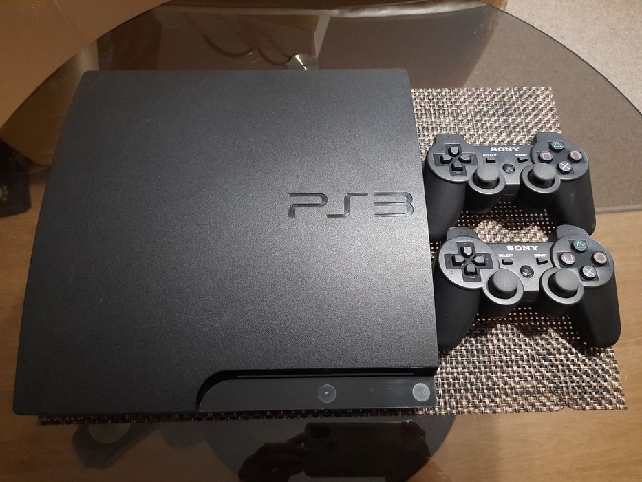 PS3 Slim 320gb +30игр Gta 5, San Andreas/Fifa 19/Mortal/Tekken/Metro