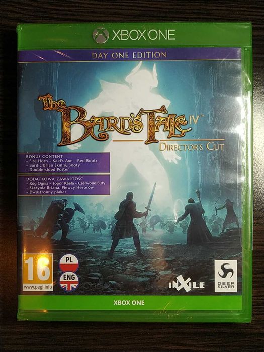 The Bard's Tale 4 PL Nowa Po Polsku - Xbox One i Series X - Na Płycie