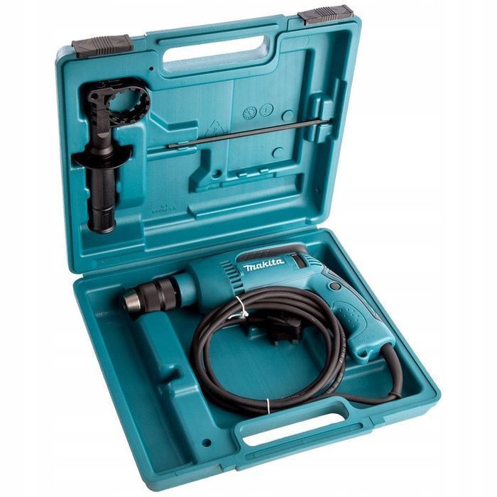 Wiertarka Udarowa 680W Uchwyt Szybkomocujący+Waliz