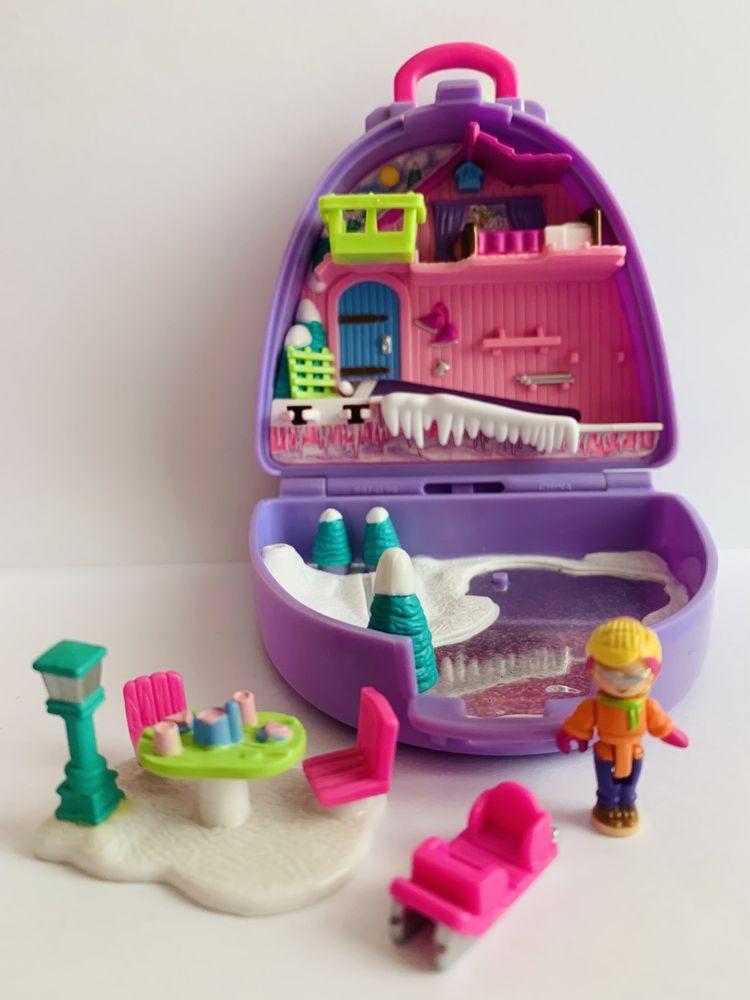 Polly Pocket Bluebird Snow Mountain - Vacation Fun