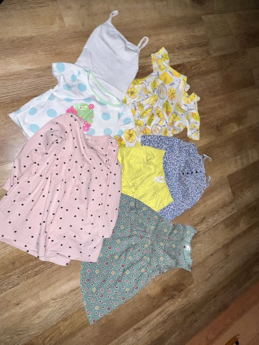 Пакет літніх речей для дівчинки до 4 років
