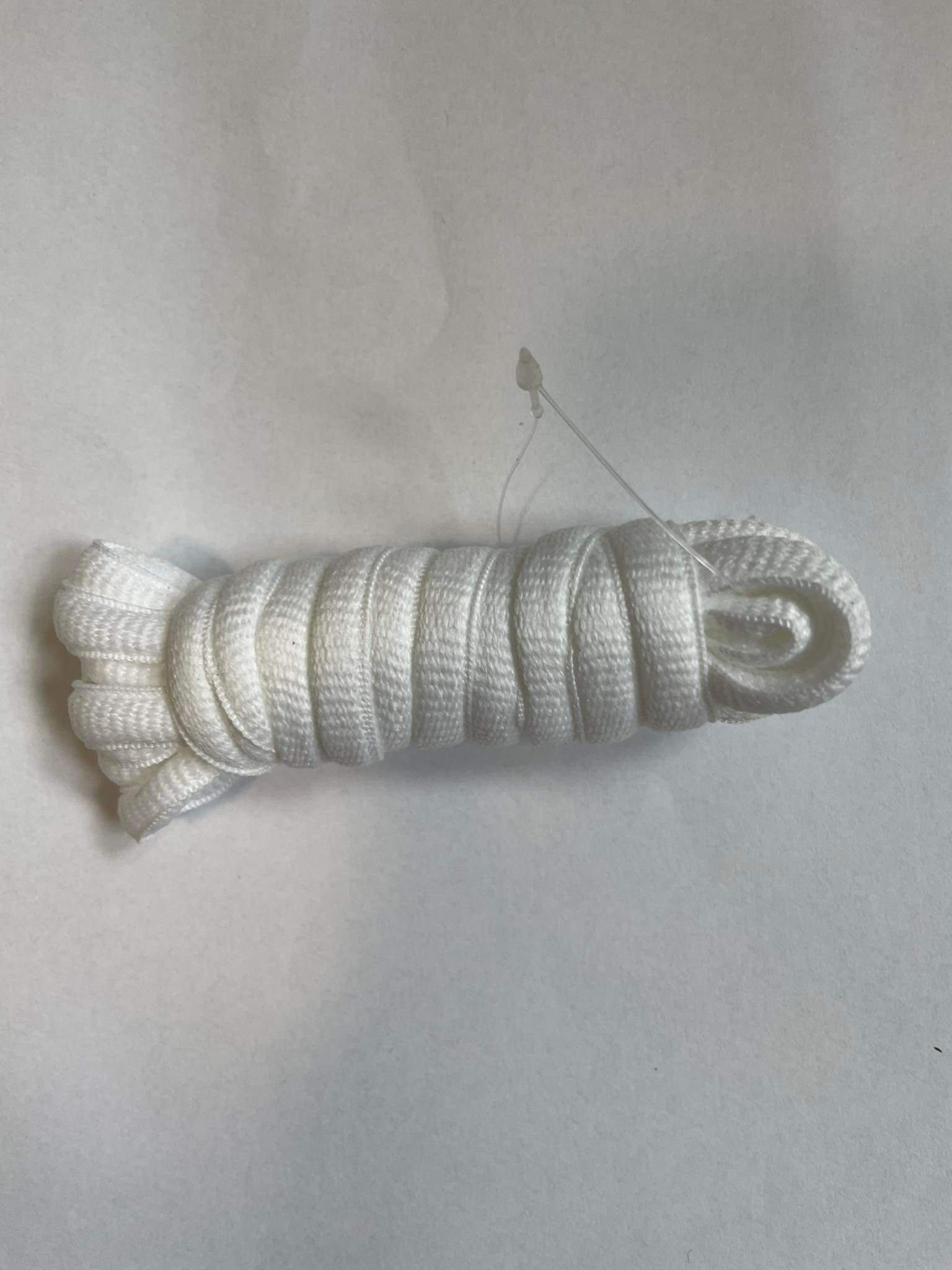 białe sznurówki dunk low sb 1cm