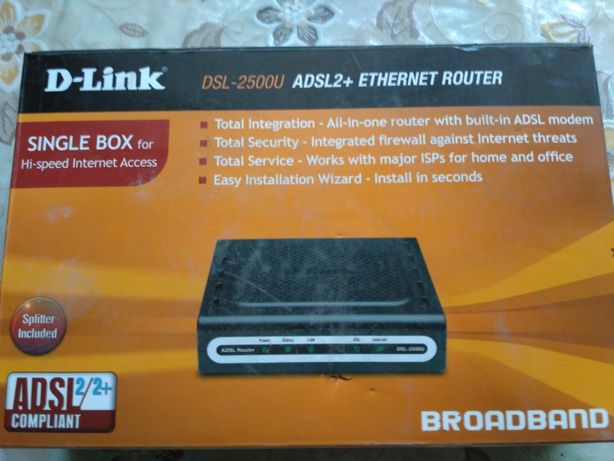 Продам Роутер D-Link DSL-2500U