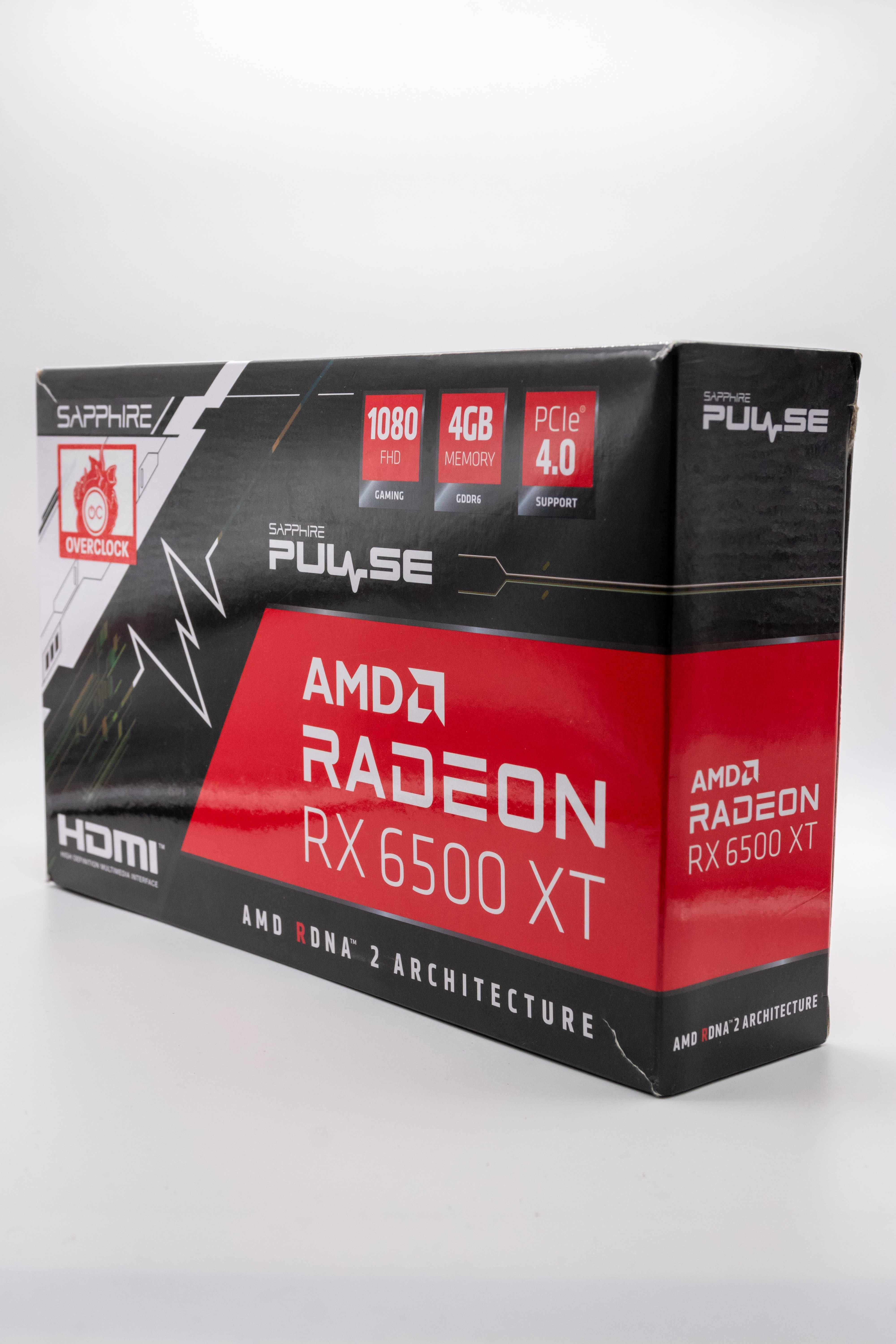 Placa Gráfica AMD RADEON RX6500 XT 4gb - Como nova